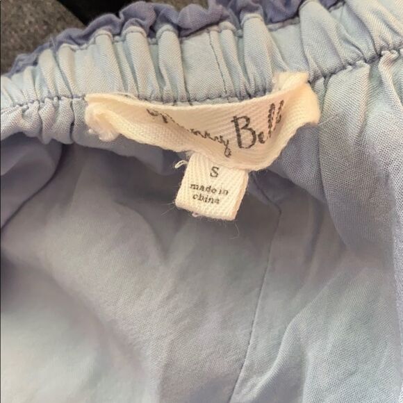 Honey belle Blue Tie Dye Layered Tulip Style Loungewear Cover-Up Dress/Skirt - Picture 4 of 5